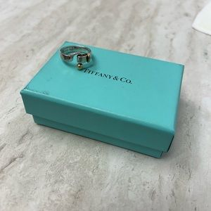 925 Silver & 18kt Gold Tiffany & Co. Ring